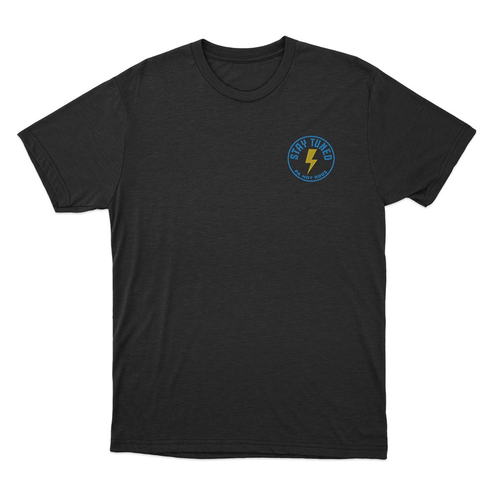 Pa Hot Rods Stay Tuned Unisex T Shirt Black Pa Hot Rods Stay Tuned Unisex T Shirt Black