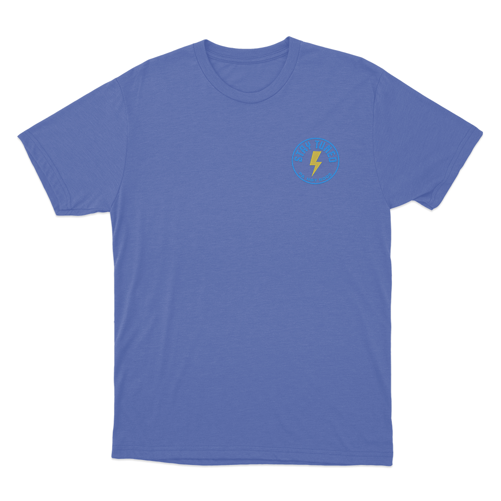 Pa Hot Rods Stay Tuned Unisex T Shirt Blue Pa Hot Rods Stay Tuned Unisex T Shirt Blue