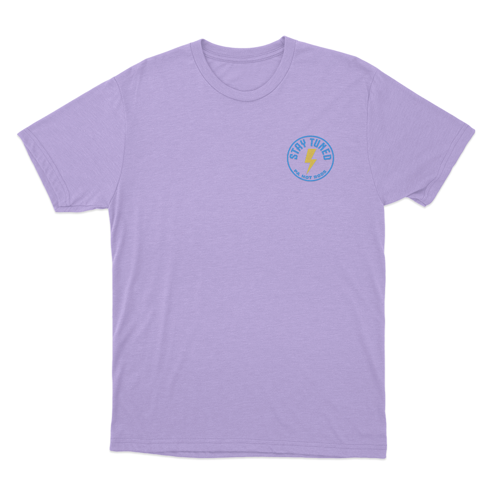 Pa Hot Rods Stay Tuned Unisex T Shirt Purple Pa Hot Rods Stay Tuned Unisex T Shirt Purple