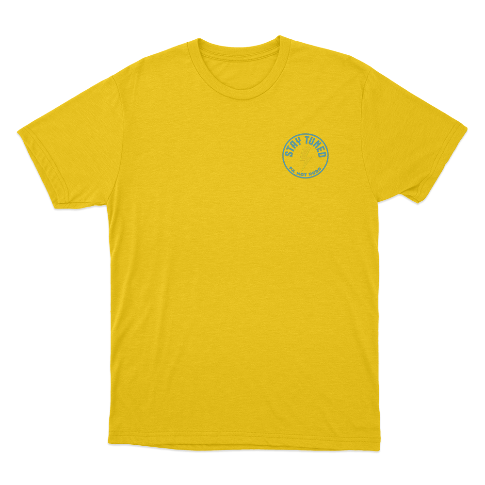 Pa Hot Rods Stay Tuned Unisex T Shirt Yellow Pa Hot Rods Stay Tuned Unisex T Shirt Yellow