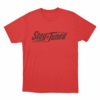 Stay Tuned Hot Rod Unisex T Shirt Red