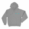 Stay Tuned Lightning Logo Unisex Hoodie Grey